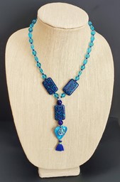 Show details for Peaceful Peacock Necklace Picture of Peaceful Peacock Necklace