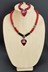Picture of Red and Black Peter Mayer Guitar Pick Necklace