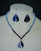 Picture of Electric Fade to Blue Guitar necklace