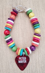 Picture of Rainbow Peter Mayer Pick Bracelet