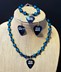 Picture of Shades of Blue PM Guitar Pick Necklace