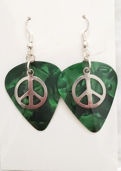 Picture of Green Peace Earrings